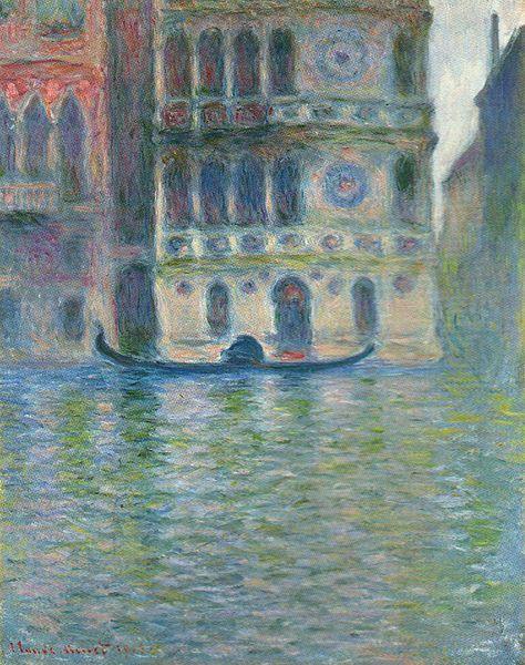 Claude Monet Palazzo Dario oil painting image